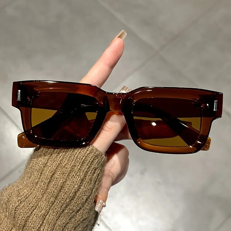 고급스러운 직사각형 선글라스 여성 남성 패션 브랜드 디 - Luxury Lifestyle Products 리뷰 및 가격