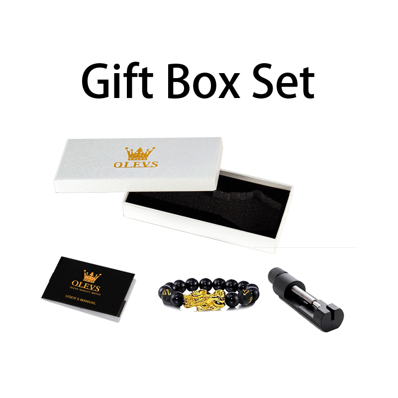 OLEVS 인기 남성용 시계 스테인레스 스틸 블랙 문  - Luxury Lifestyle Products 리뷰 및 가격